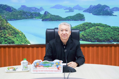 รองผู้ว่าราชการจังหวัดสุราษฎร์ธานี เป็นประธานการประชุมฝ่ายเท ... พารามิเตอร์รูปภาพ 1