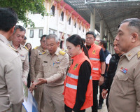 รมช.มหาดไทย ลงพื้นที่จังหวัดสุราษฎร์ธานีตรวจเยี่ยมและติดตามส ... พารามิเตอร์รูปภาพ 5