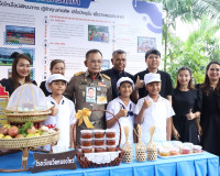 องคมนตรี ตรวจเยี่ยมการดำเนินงานของมหาวิทยาลัยราชภัฏสุราษฎร์ธ ... พารามิเตอร์รูปภาพ 14