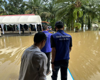 รองผู้ว่าราชการจังหวัดสุราษฎร์ธานี ลงพื้นที่ติดตามสถานการณ์อ ... พารามิเตอร์รูปภาพ 2