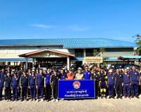 รองผู้ว่าราชการจังหวัดสุราษฎร์ธานี กล่าวพบปะให้โอวาทเจ้าหน้า ... พารามิเตอร์รูปภาพ 10