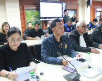 ผู้ว่าฯ สุราษฎร์ธานีเรียกประชุมผู้เกี่ยวข้องติดตามสถานการณ์ส ... พารามิเตอร์รูปภาพ 15