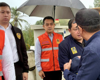 ผู้ว่าราชการจังหวัดสุราษฎร์ธานีลงพื้นที่ตรวจสอบการติดตั้งเคร ... พารามิเตอร์รูปภาพ 13