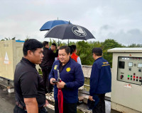 ผู้ว่าราชการจังหวัดสุราษฎร์ธานีลงพื้นที่ตรวจสอบการติดตั้งเคร ... พารามิเตอร์รูปภาพ 16