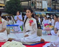 สุราษฎร์ธานีจัดพิธีทำบุญเมืองใหญ่ ตักบาตรพระ 1,110 รูป ฉลอง  ... พารามิเตอร์รูปภาพ 31