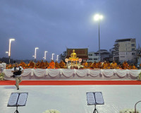 สุราษฎร์ธานีจัดพิธีทำบุญเมืองใหญ่ ตักบาตรพระ 1,110 รูป ฉลอง  ... พารามิเตอร์รูปภาพ 54