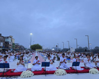 สุราษฎร์ธานีจัดพิธีทำบุญเมืองใหญ่ ตักบาตรพระ 1,110 รูป ฉลอง  ... พารามิเตอร์รูปภาพ 68
