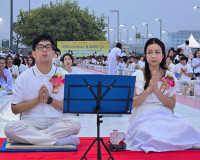 สุราษฎร์ธานีจัดพิธีทำบุญเมืองใหญ่ ตักบาตรพระ 1,110 รูป ฉลอง  ... พารามิเตอร์รูปภาพ 69