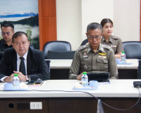 จังหวัดสุราษฎร์ธานีประชุมคณะกรรมการศูนย์อำนวยการความปลอดภัยท ... พารามิเตอร์รูปภาพ 23