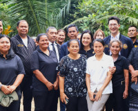 ผู้ว่าราชการจังหวัดสุราษฎร์ธานี ต้อนรับ รมช.มหาดไทย ตรวจเยี่ ... พารามิเตอร์รูปภาพ 16