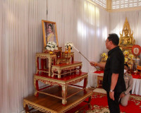 รองผู้ว่าราชการจังหวัดฯ เป็นประธาน ในพิธีสวดมนต์และเจริญจิตต ... พารามิเตอร์รูปภาพ 4