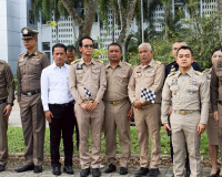 จังหวัดสุราษฎร์ธานี ปล่อยขบวนรณรงค์ “ขับขี่ปลอดภัย ลดความเร็ ... พารามิเตอร์รูปภาพ 1