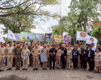 จังหวัดสุราษฎร์ธานี ปล่อยขบวนรณรงค์ “ขับขี่ปลอดภัย ลดความเร็ ... พารามิเตอร์รูปภาพ 11