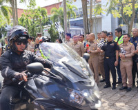 จังหวัดสุราษฎร์ธานี ปล่อยขบวนรณรงค์ “ขับขี่ปลอดภัย ลดความเร็ ... พารามิเตอร์รูปภาพ 15