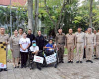 จังหวัดสุราษฎร์ธานี ปล่อยขบวนรณรงค์ “ขับขี่ปลอดภัย ลดความเร็ ... พารามิเตอร์รูปภาพ 17