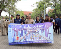 จังหวัดสุราษฎร์ธานี ปล่อยขบวนรณรงค์ “ขับขี่ปลอดภัย ลดความเร็ ... พารามิเตอร์รูปภาพ 19