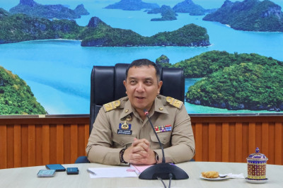 ผู้ว่าฯ สุราษฎร์ธานี เป็นประธานประชุมคณะกรรมการมูลนิธิส่งเสร ... พารามิเตอร์รูปภาพ 1