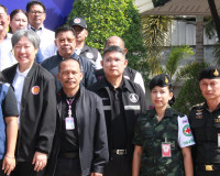 ผู้ว่าฯ สุราษฎร์ธานีเปิดศูนย์ปฏิบัติการป้องกันและลดอุบัติเหต ... พารามิเตอร์รูปภาพ 1