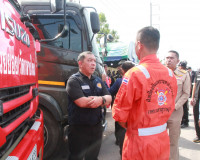 ผู้ว่าฯ สุราษฎร์ธานีเปิดศูนย์ปฏิบัติการป้องกันและลดอุบัติเหต ... พารามิเตอร์รูปภาพ 3