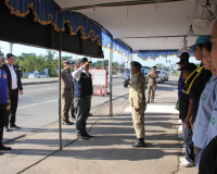 ผู้ว่าฯ สุราษฎร์ธานี ลงพื้นที่ให้กำลังใจเจ้าหน้าที่ผู้ปฏิบัต ... พารามิเตอร์รูปภาพ 22