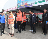 รองผู้ว่าฯ สุราษฎร์ธานี เดินสายตรวจเยี่ยมจุดตรวจ/จุดบริการปร ... พารามิเตอร์รูปภาพ 20
