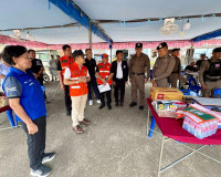 รองผู้ว่าฯ สุราษฎร์ธานี เดินสายตรวจเยี่ยมจุดตรวจ/จุดบริการปร ... พารามิเตอร์รูปภาพ 26