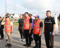 รองผู้ว่าฯ สุราษฎร์ธานี เดินสายตรวจเยี่ยมจุดตรวจ/จุดบริการปร ... พารามิเตอร์รูปภาพ 28