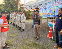 รองผู้ว่าฯ สุราษฎร์ธานี เดินสายตรวจเยี่ยมจุดตรวจ/จุดบริการปร ... พารามิเตอร์รูปภาพ 31