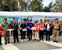 รองผู้ว่าฯ สุราษฎร์ธานี เดินสายตรวจเยี่ยมจุดตรวจ/จุดบริการปร ... พารามิเตอร์รูปภาพ 37