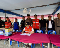 รองผู้ว่าฯ สุราษฎร์ธานี เดินสายตรวจเยี่ยมจุดตรวจ/จุดบริการปร ... พารามิเตอร์รูปภาพ 62