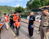 รองผู้ว่าฯ สุราษฎร์ธานี เดินสายตรวจเยี่ยมจุดตรวจ/จุดบริการปร ... พารามิเตอร์รูปภาพ 66