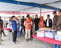 รองผู้ว่าฯ สุราษฎร์ธานี เดินสายตรวจเยี่ยมจุดตรวจ/จุดบริการปร ... พารามิเตอร์รูปภาพ 67