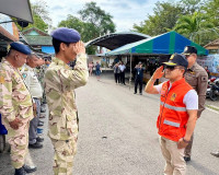 รองผู้ว่าฯ สุราษฎร์ธานี เดินสายตรวจเยี่ยมจุดตรวจ/จุดบริการปร ... พารามิเตอร์รูปภาพ 69
