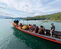 รองผู้ว่าฯ สุราษฎร์ธานี เดินสายตรวจเยี่ยมจุดตรวจ/จุดบริการปร ... พารามิเตอร์รูปภาพ 76