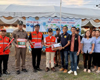 รองผู้ว่าฯ สุราษฎร์ธานี เดินสายตรวจเยี่ยมจุดตรวจ/จุดบริการปร ... พารามิเตอร์รูปภาพ 77