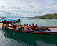 รองผู้ว่าฯ สุราษฎร์ธานี เดินสายตรวจเยี่ยมจุดตรวจ/จุดบริการปร ... พารามิเตอร์รูปภาพ 79
