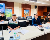 รองผู้ว่าฯ สุราษฎร์ธานี ประชุมติดตามสถานการณ์อุบัติเหตุช่วงป ... พารามิเตอร์รูปภาพ 7