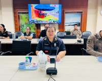 รองผู้ว่าฯ สุราษฎร์ธานี ประชุมติดตามสถานการณ์อุบัติเหตุช่วงป ... พารามิเตอร์รูปภาพ 9