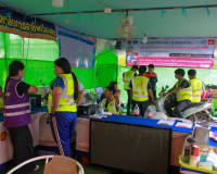 รองผู้ว่าฯ สุราษฎร์ธานี ลงพื้นที่ตรวจเยี่ยมจุดตรวจโซนใต้ ให้ ... พารามิเตอร์รูปภาพ 27