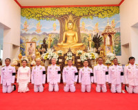 จังหวัดสุราษฎร์ธานีจัดพิธีเจริญพระพุทธมนต์ถวายพระพรชัยมงคล เ ... พารามิเตอร์รูปภาพ 13