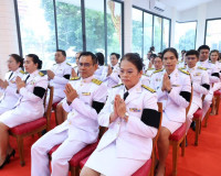 จังหวัดสุราษฎร์ธานีจัดพิธีเจริญพระพุทธมนต์ถวายพระพรชัยมงคล เ ... พารามิเตอร์รูปภาพ 27