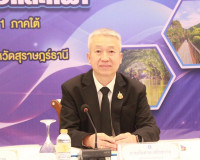 รองผู้ว่าราชการจังหวัดสุราษฎร์ธานี ให้การต้นรับนายสันติ ป่าห ... พารามิเตอร์รูปภาพ 1