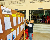 รองผู้ว่าราชการจังหวัดสุราษฎร์ธานี ลงพื้นที่ตรวจเยี่ยมสังเกต ... พารามิเตอร์รูปภาพ 6