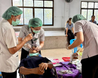 จังหวัดสุราษฎร์ธานีออกหน่วยแพทย์เคลื่อนที่ พอ.สว. บริการตรวจ ... พารามิเตอร์รูปภาพ 34