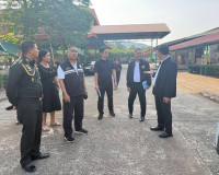 รองผู้ว่าราชการจังหวัดฯ ลงพื้นที่ติดตามความก้าวหน้า ในการเตร ... พารามิเตอร์รูปภาพ 8