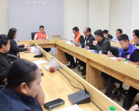 สุราษฎร์ธานีเรียกประชุมหน่วยที่เกี่ยวข้องเตรียมพร้อมรับมือสถ ... พารามิเตอร์รูปภาพ 6
