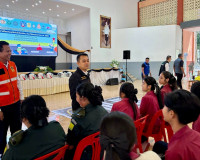 รองผู้ว่าฯ สุราษฎร์ธานีเปิดโครงการฝึกอบรมเยาวชนขับขี่ปลอดภัย ... พารามิเตอร์รูปภาพ 8