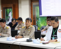 จังหวัดสุราษฎร์ธานี ประชุมติดตามความคืบหน้าการพัฒนาบึงขุนทะเ ... พารามิเตอร์รูปภาพ 16