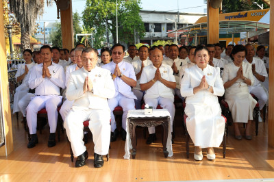 ผู้ว่าฯ สุราษฎร์ธานีนำข้าราชการและพ่อค้าประชาชนร่วมพิธีบวงสร ... พารามิเตอร์รูปภาพ 1