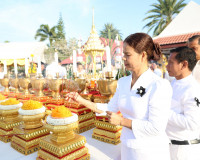 ผู้ว่าฯ สุราษฎร์ธานีนำข้าราชการและพ่อค้าประชาชนร่วมพิธีบวงสร ... พารามิเตอร์รูปภาพ 34